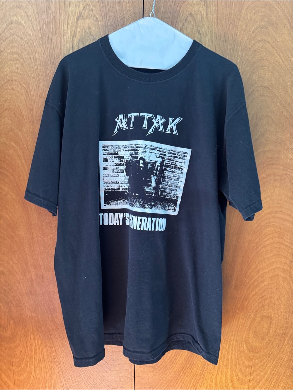 Vintage 80s UK Punk Band Attak T-Shirt